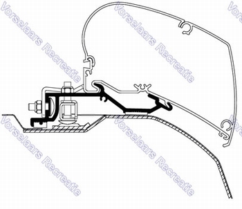 Thule Adapter Ducato|Jumper|Boxer >2007 L3H2/L4H2 -301650