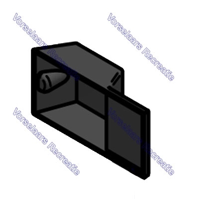 Thule Lift V16 Sideplate cover black RH manual-1500603107